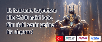 İlk Yatırıma %100 Ekleme promotion banner